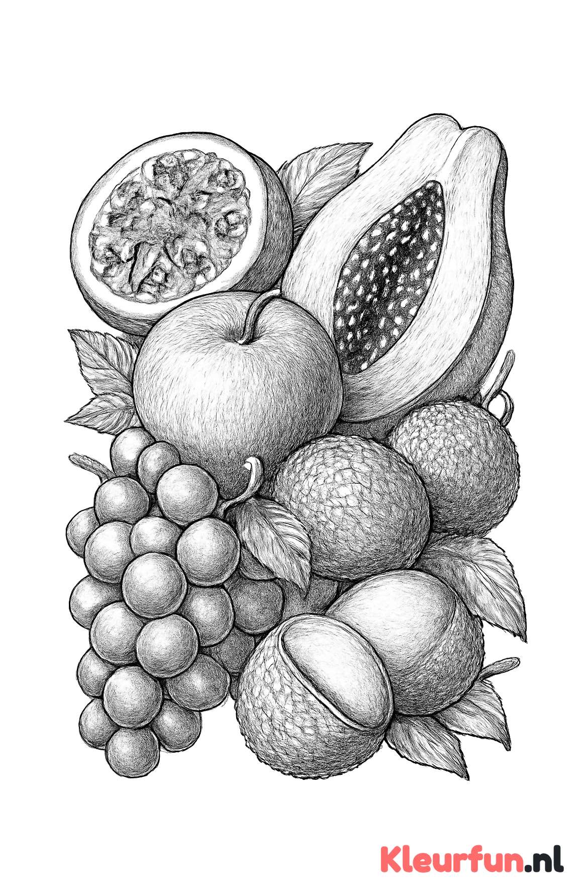 Exotisch en klassiek fruit met rijke details