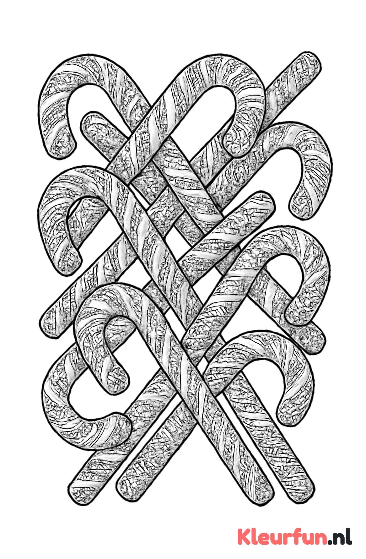 Geometrische zuurstokpatronen