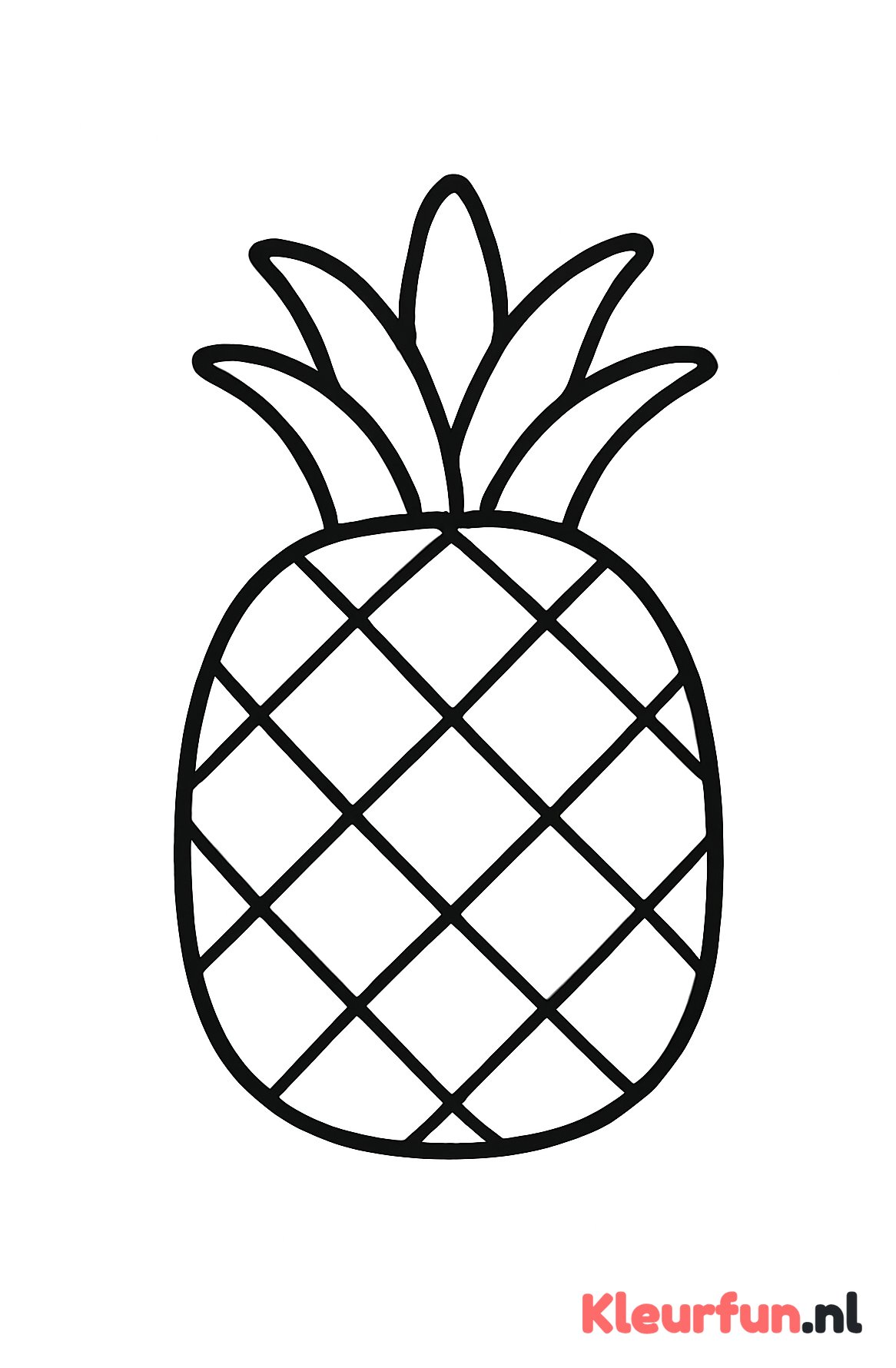Grote Ananas voor Peuters