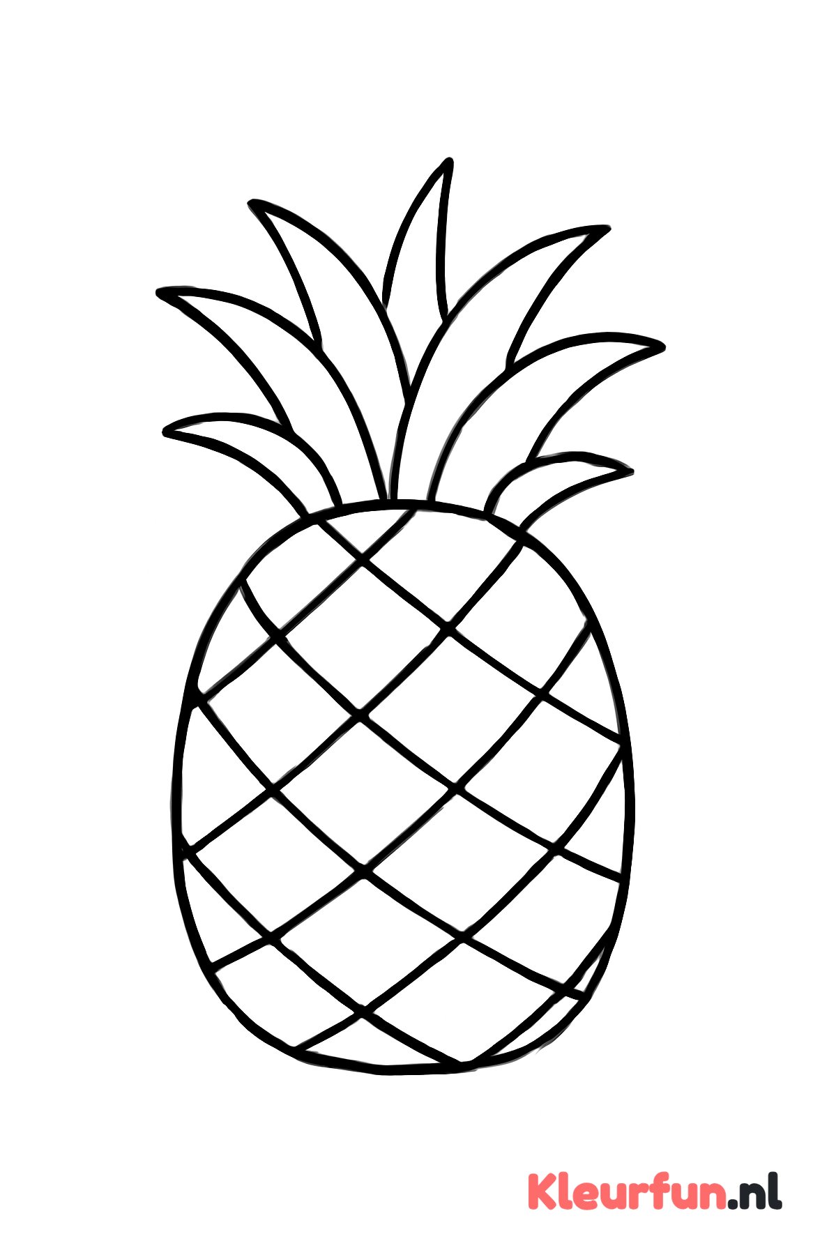Grote Eenvoudige Ananas