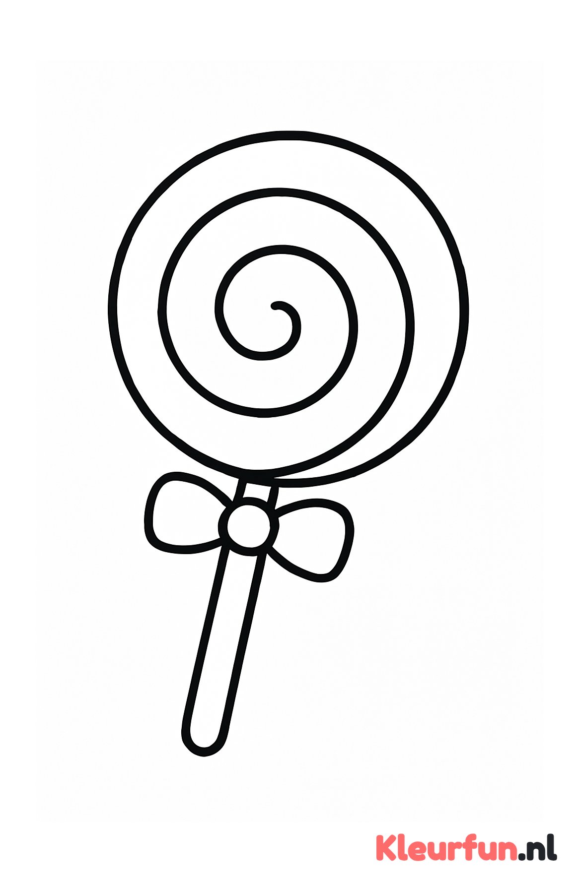 Grote eenvoudige lolly