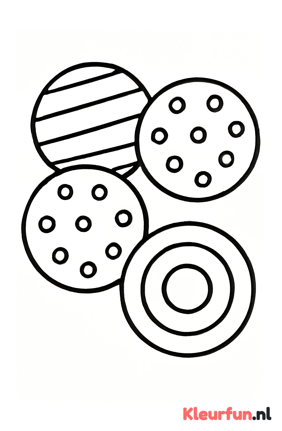 Grote ronde koekjes