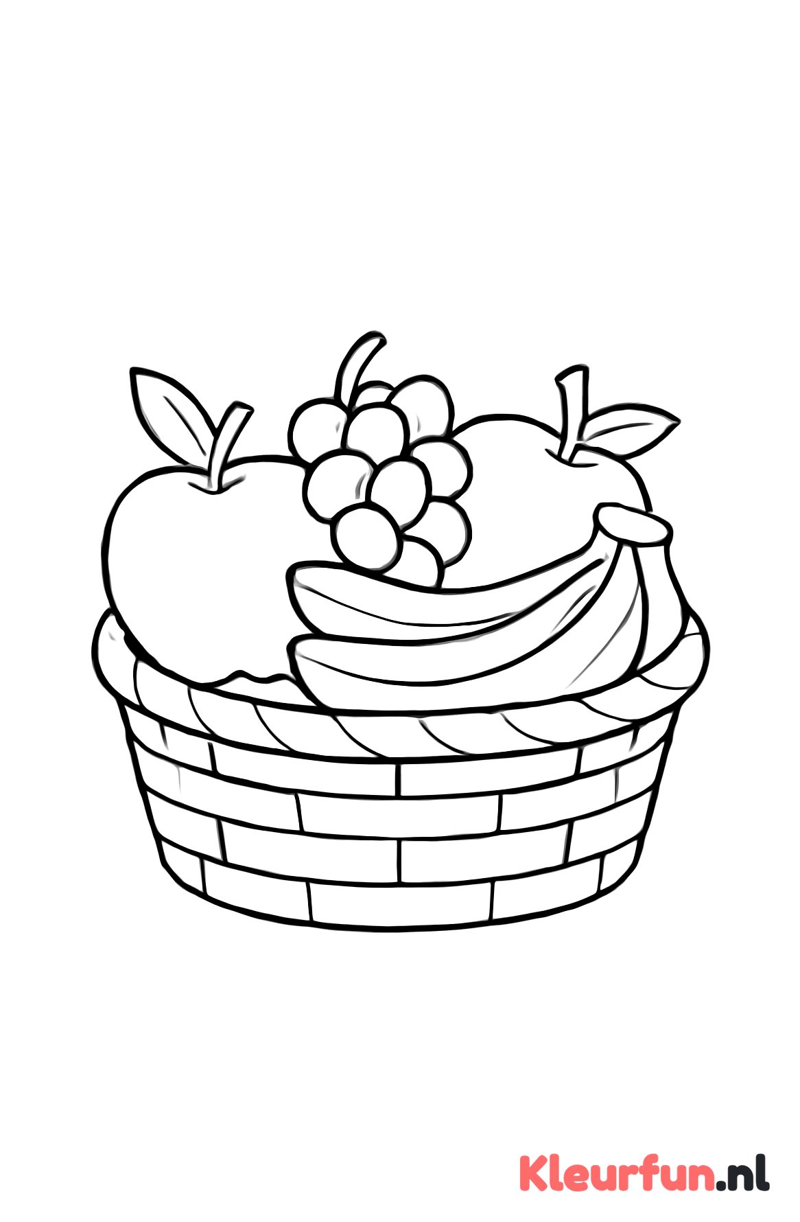 Mand met fruit
