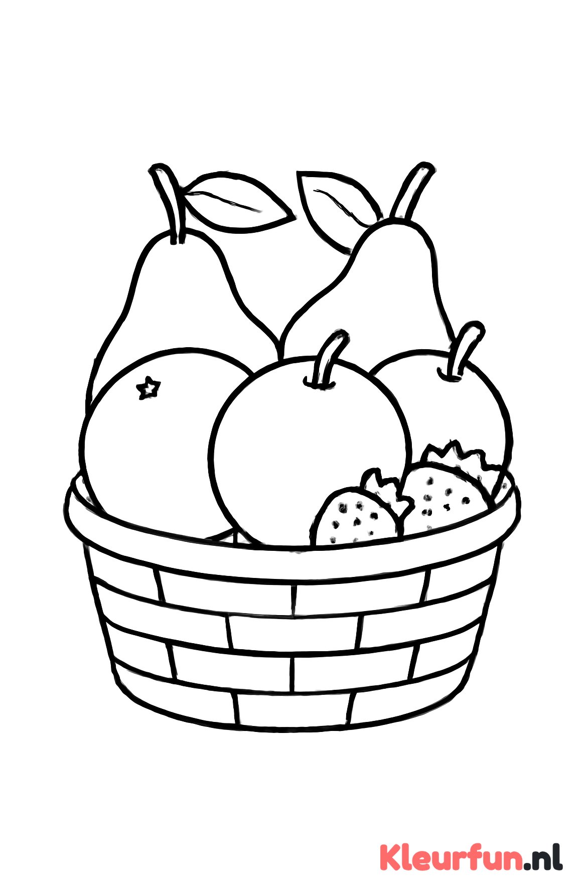 Mand met fruit
