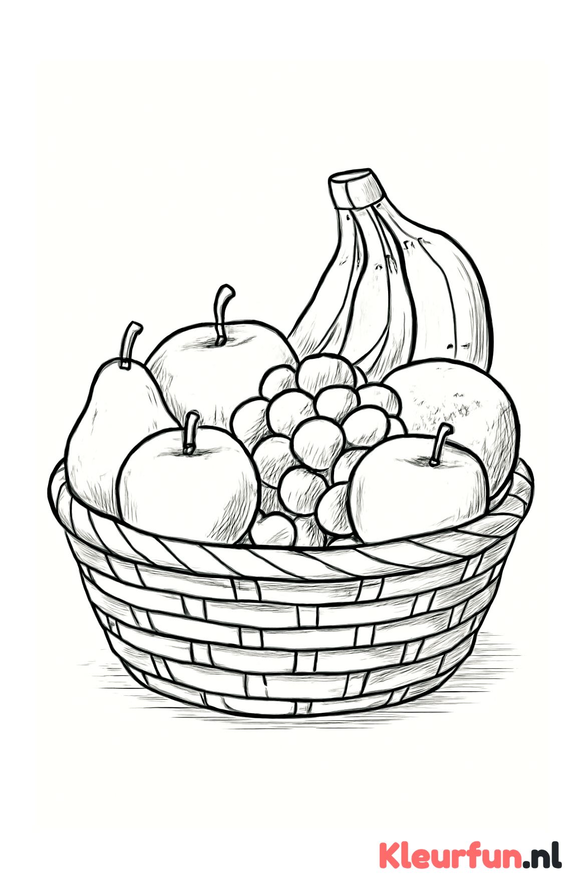Mand vol fruit