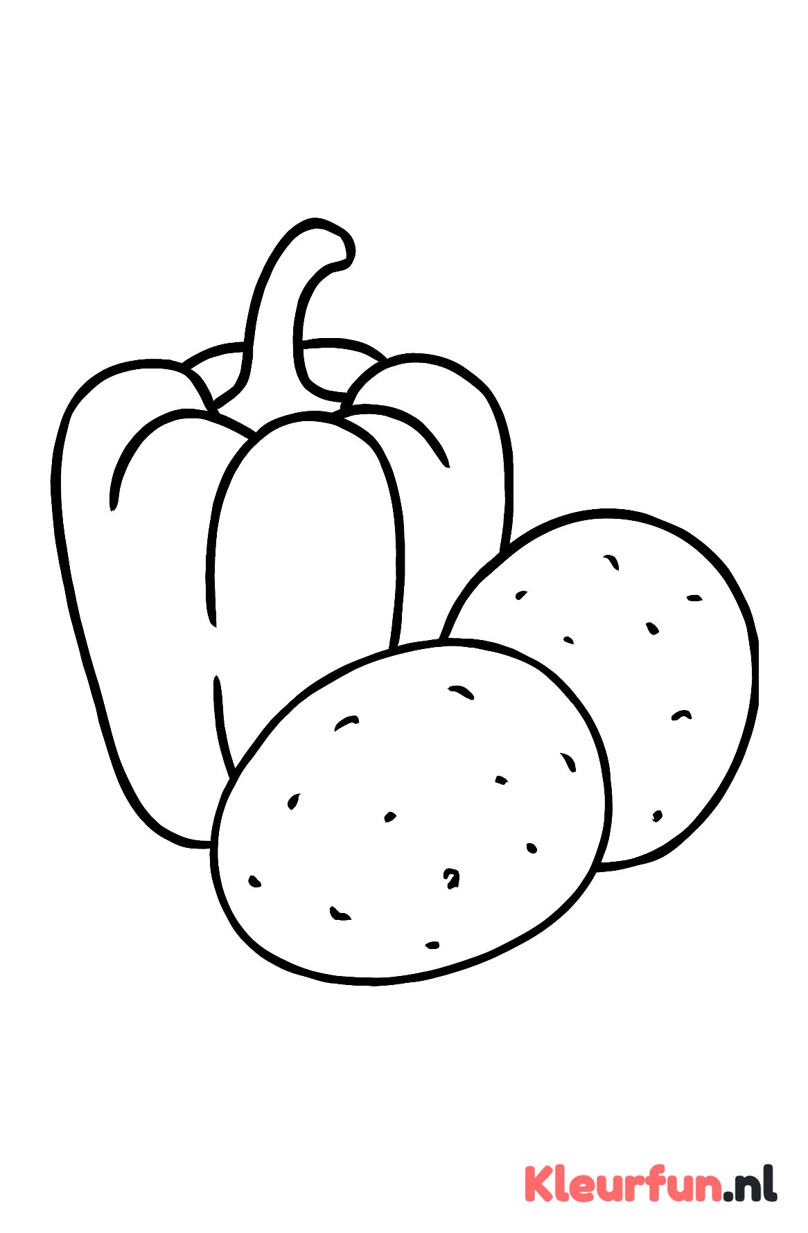 Paprika en Aardappel