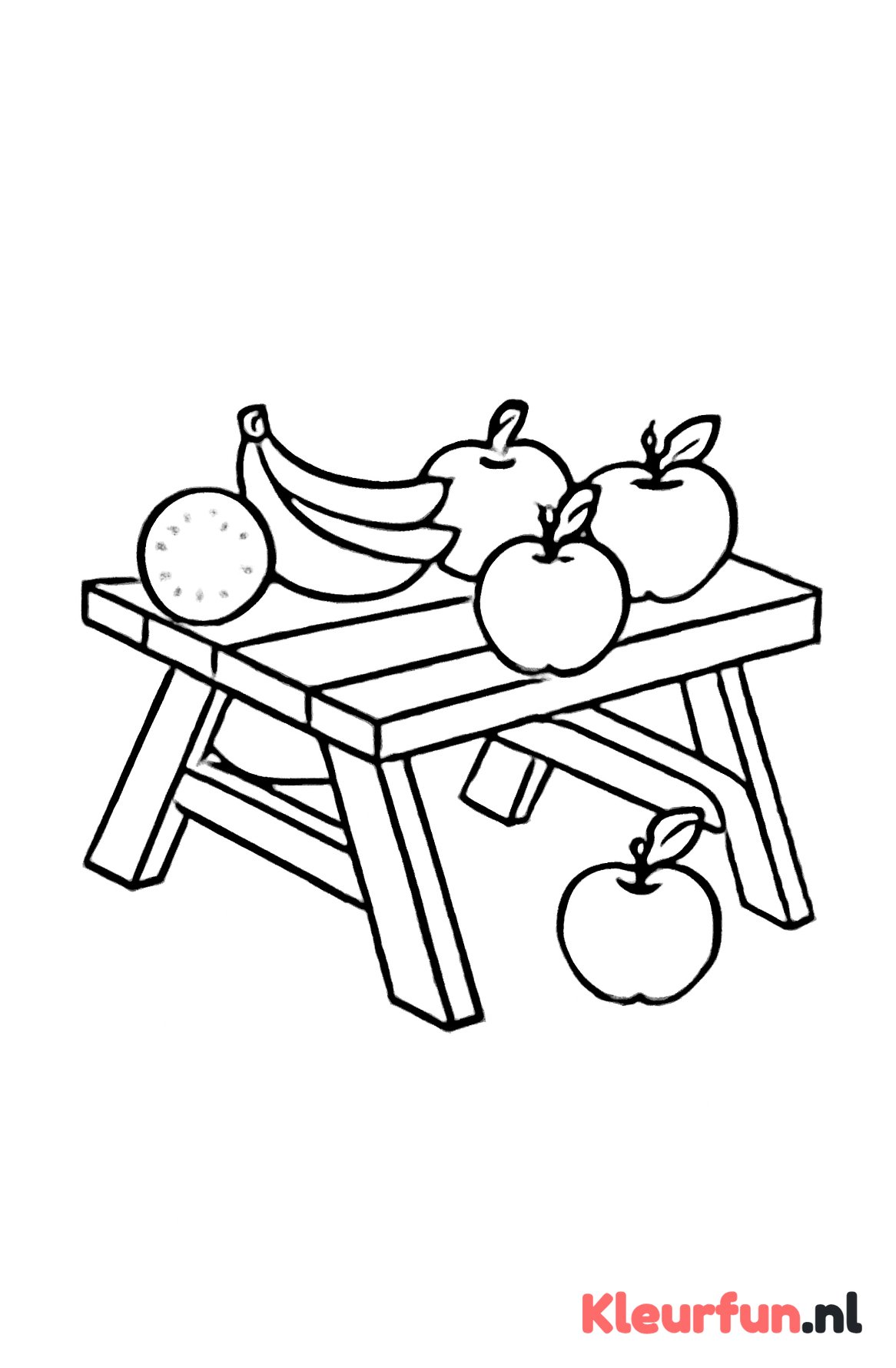 Picknick met fruit