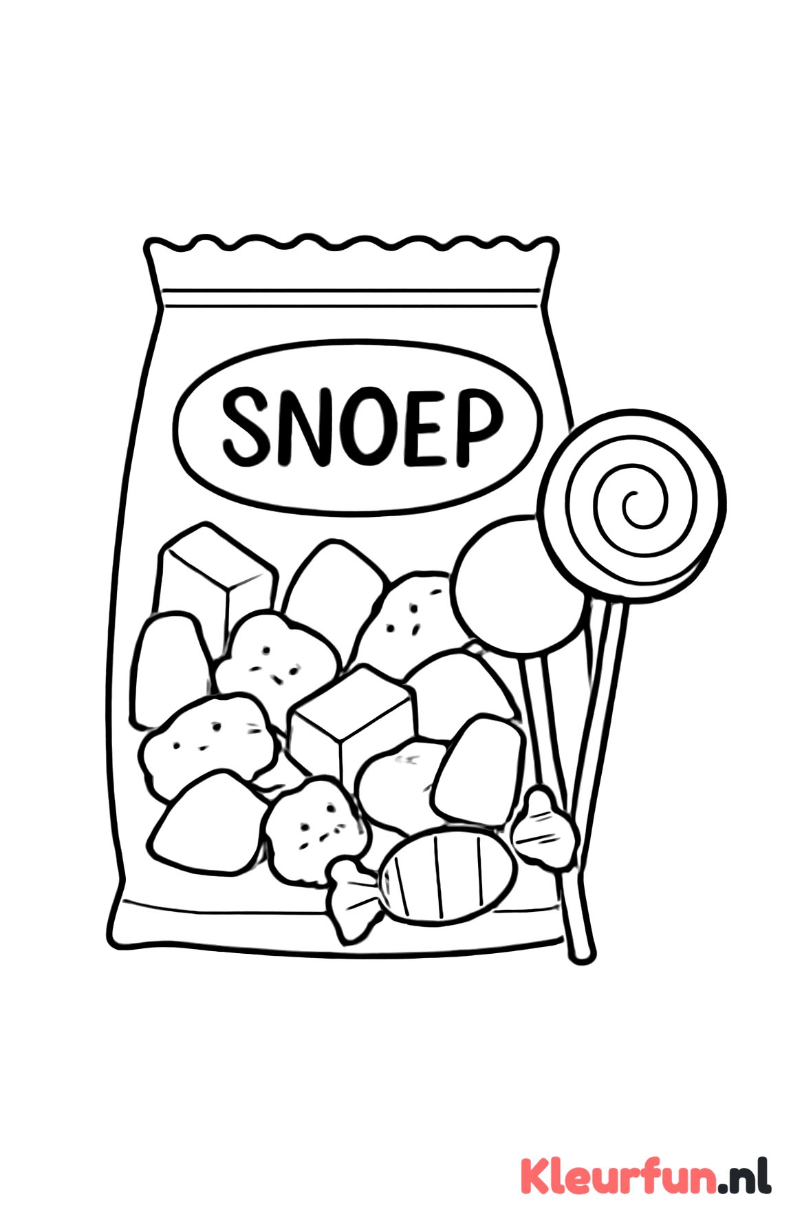 Snoeppakket voor kleuters