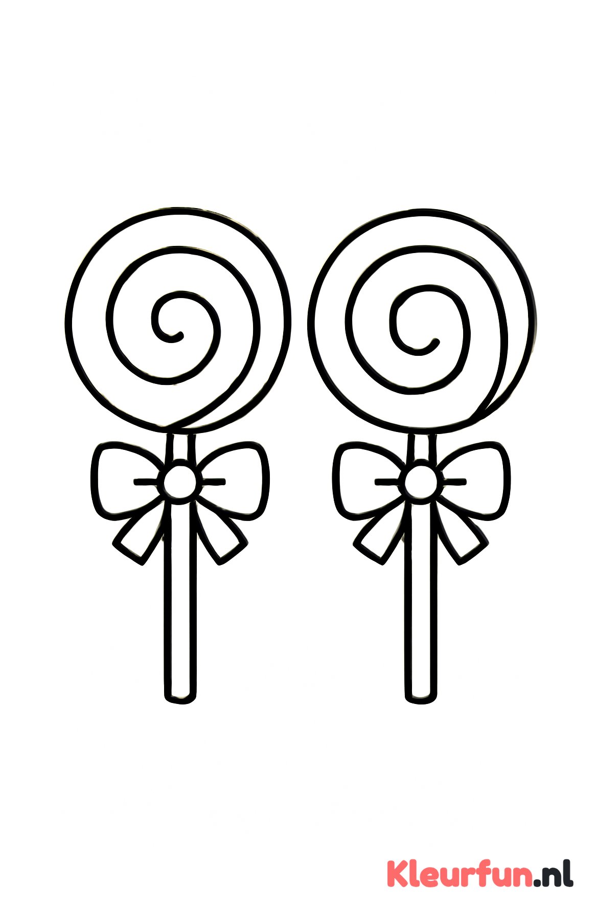 Twee grote lolly's