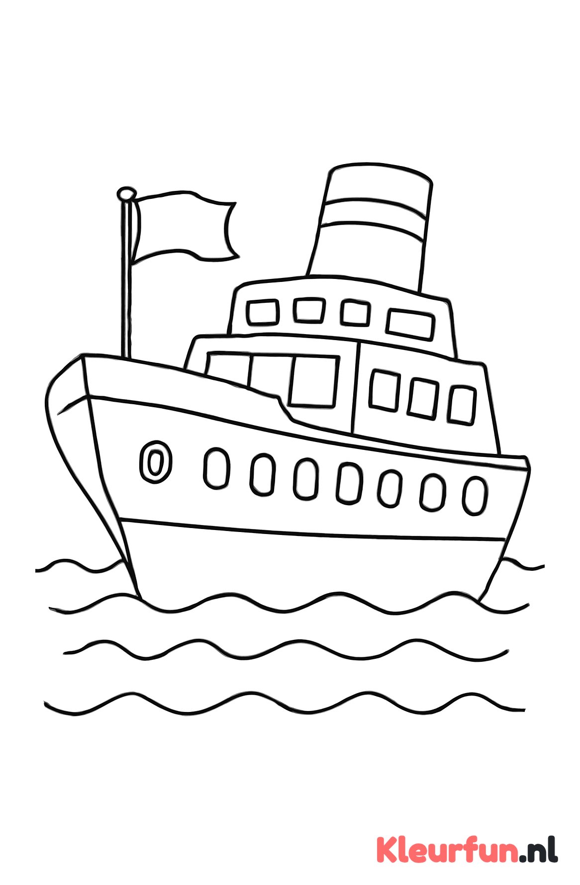 Eenvoudig cruiseschip