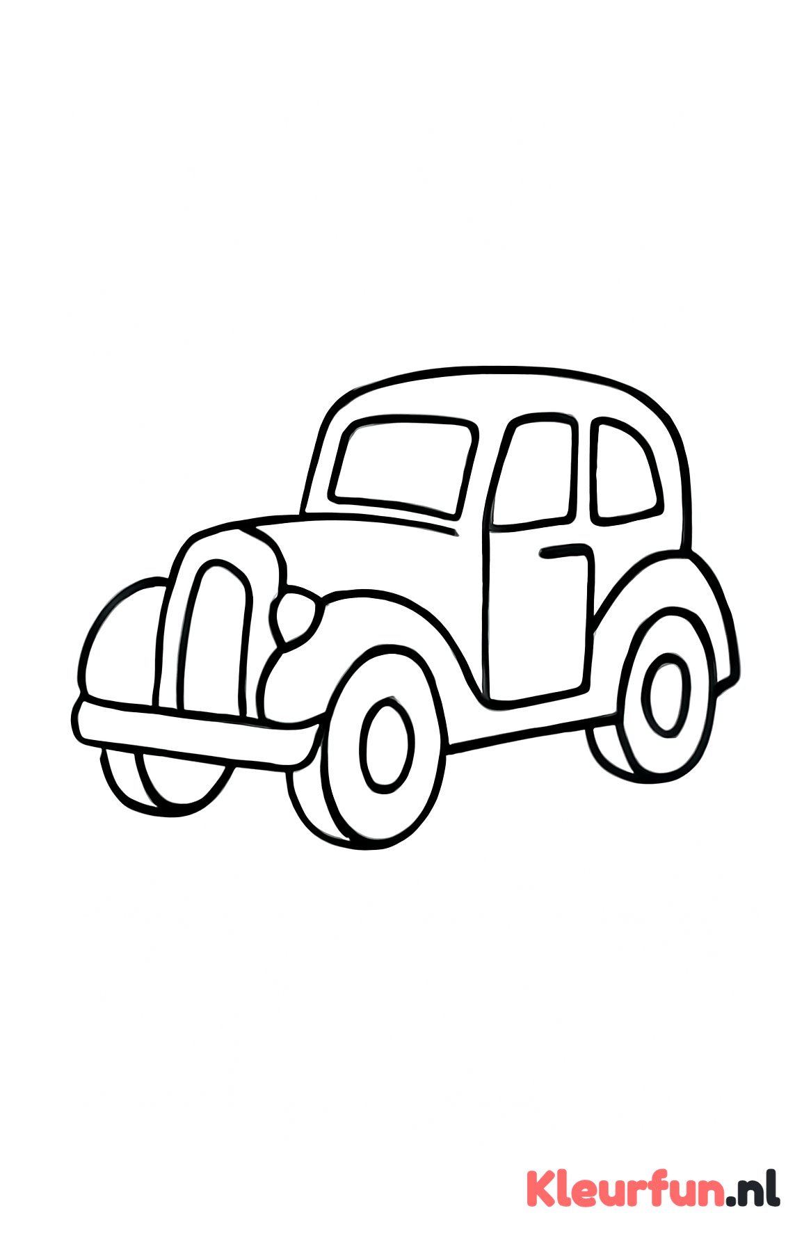 Grote eenvoudige oldtimer