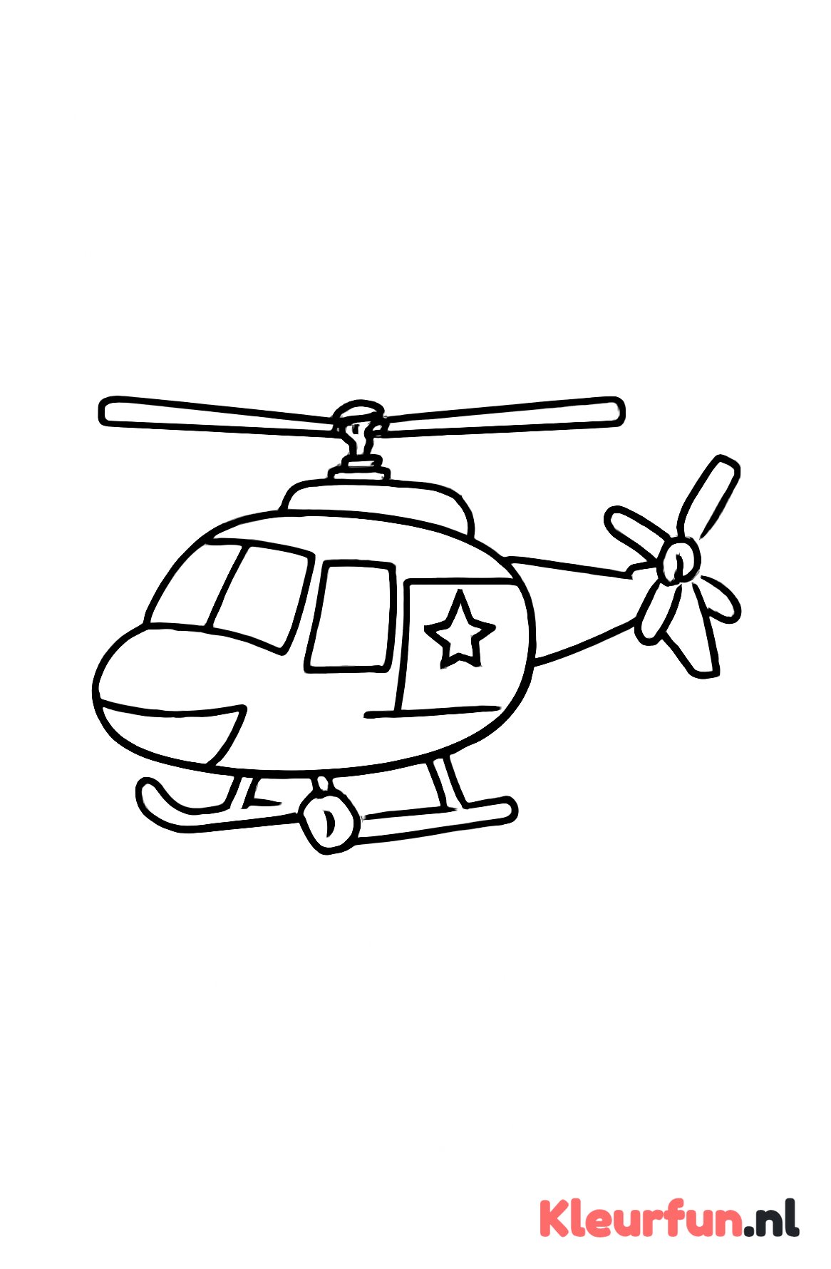 Militaire helikopter