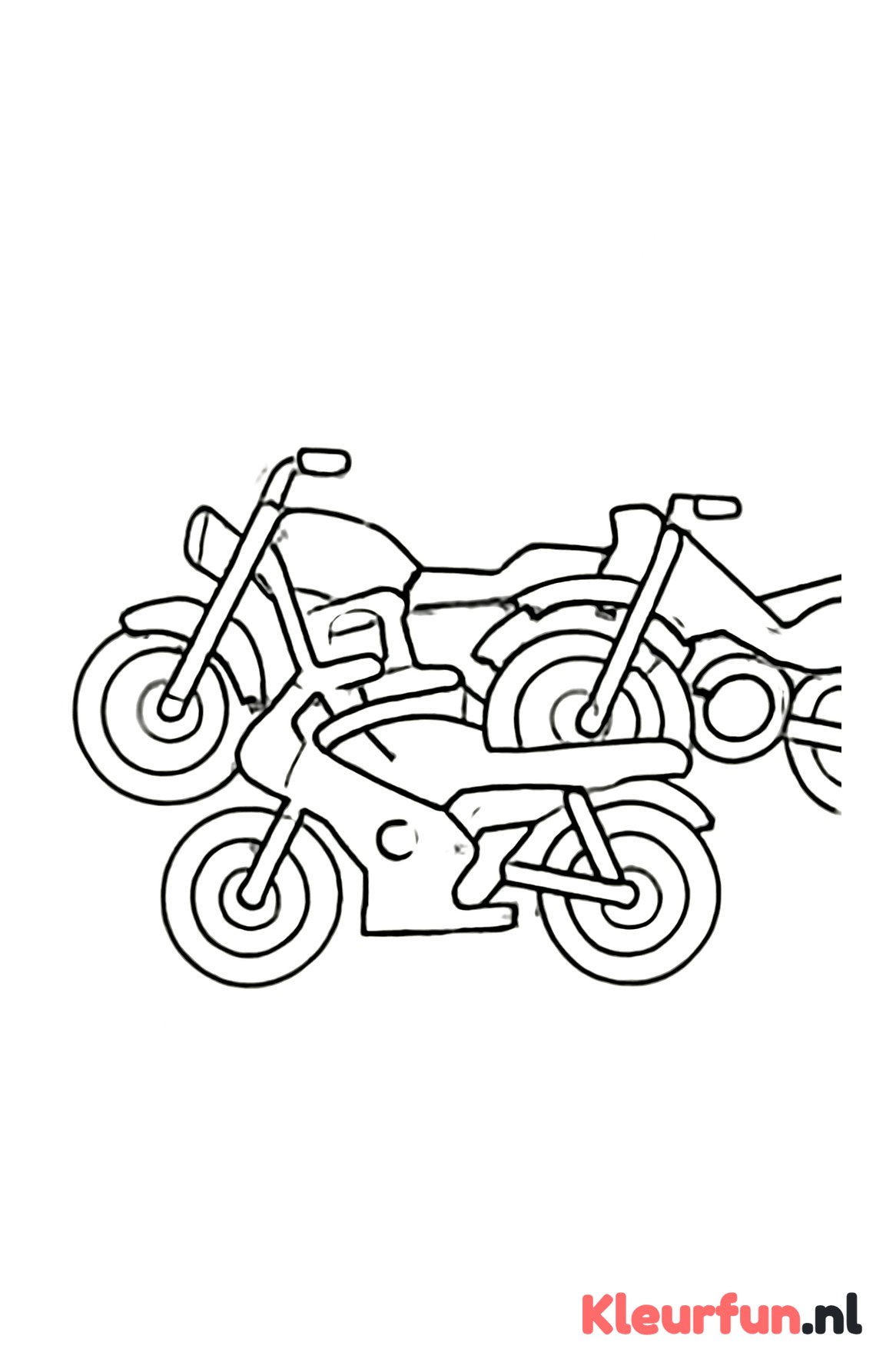 Verschillende motoren samen