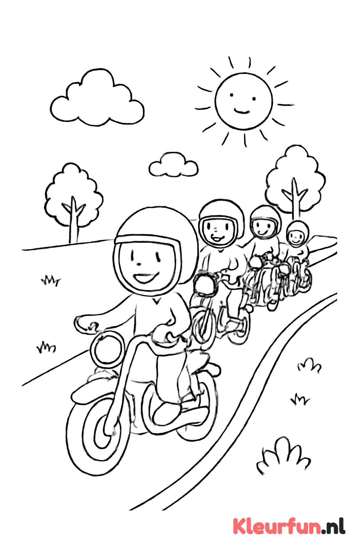 Motorrit met meerdere motoren