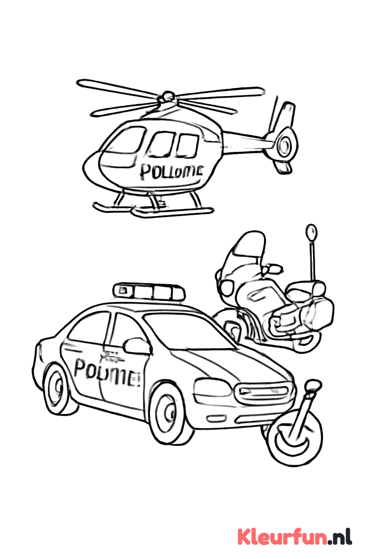Politiefleet scène