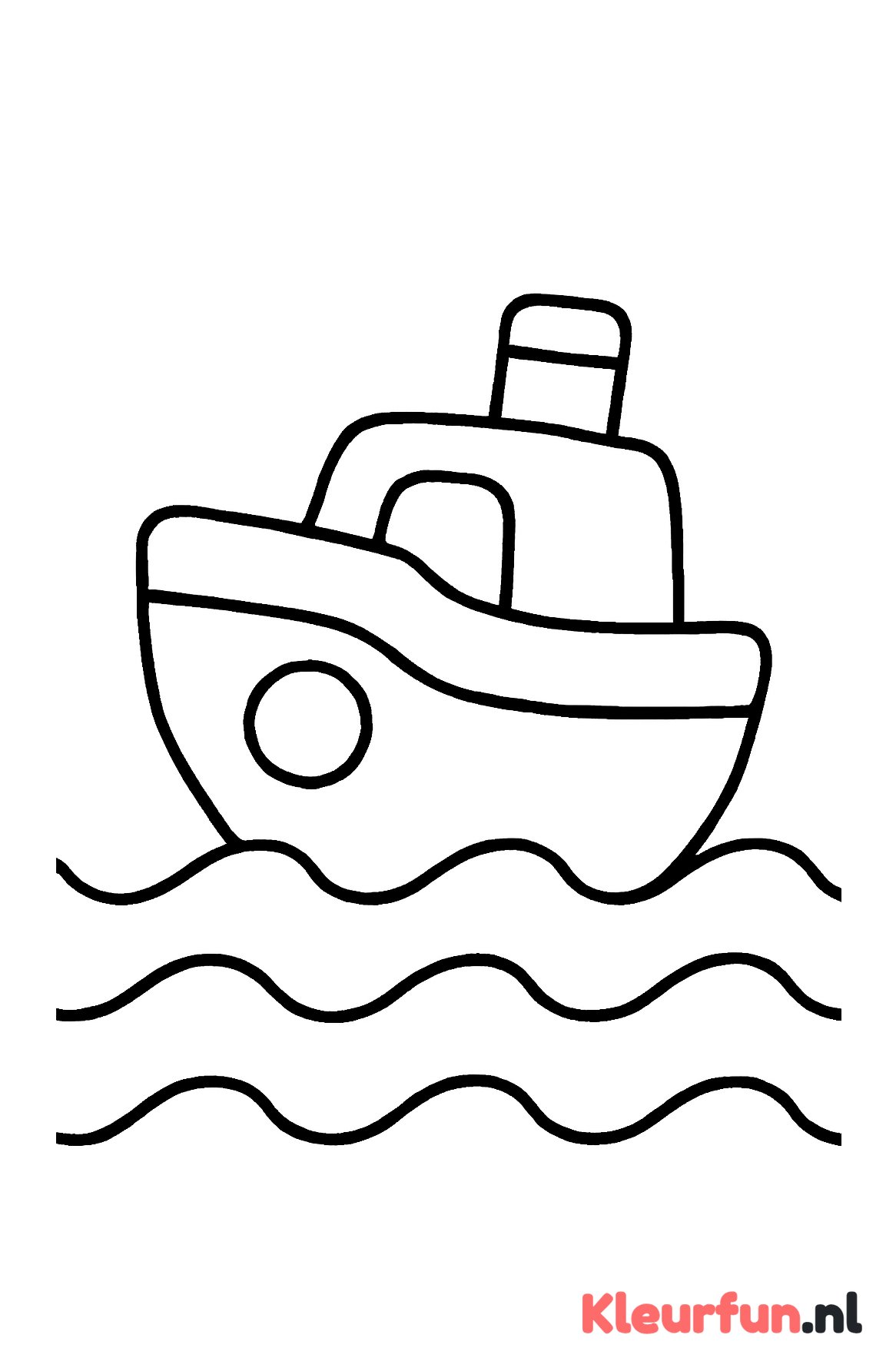 Simpel Bootje op Water