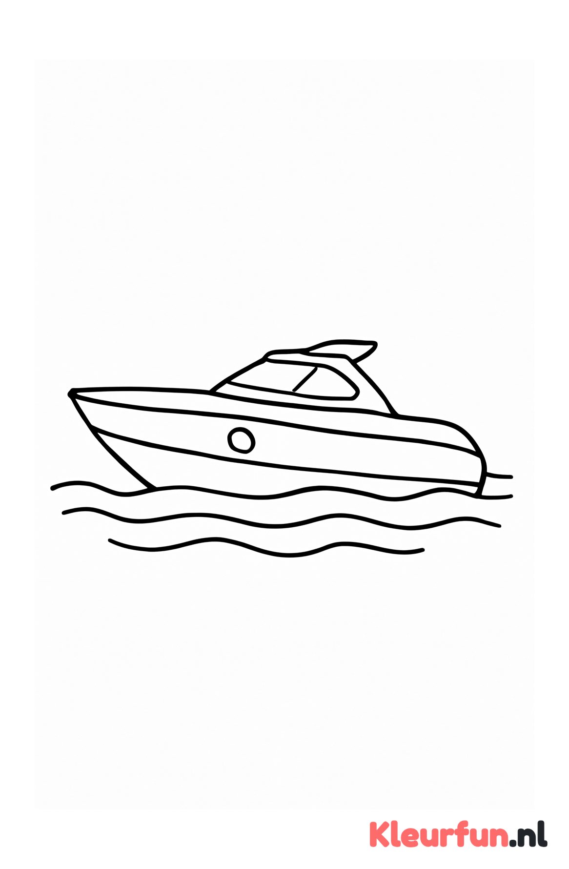 Speedboot oud stijl