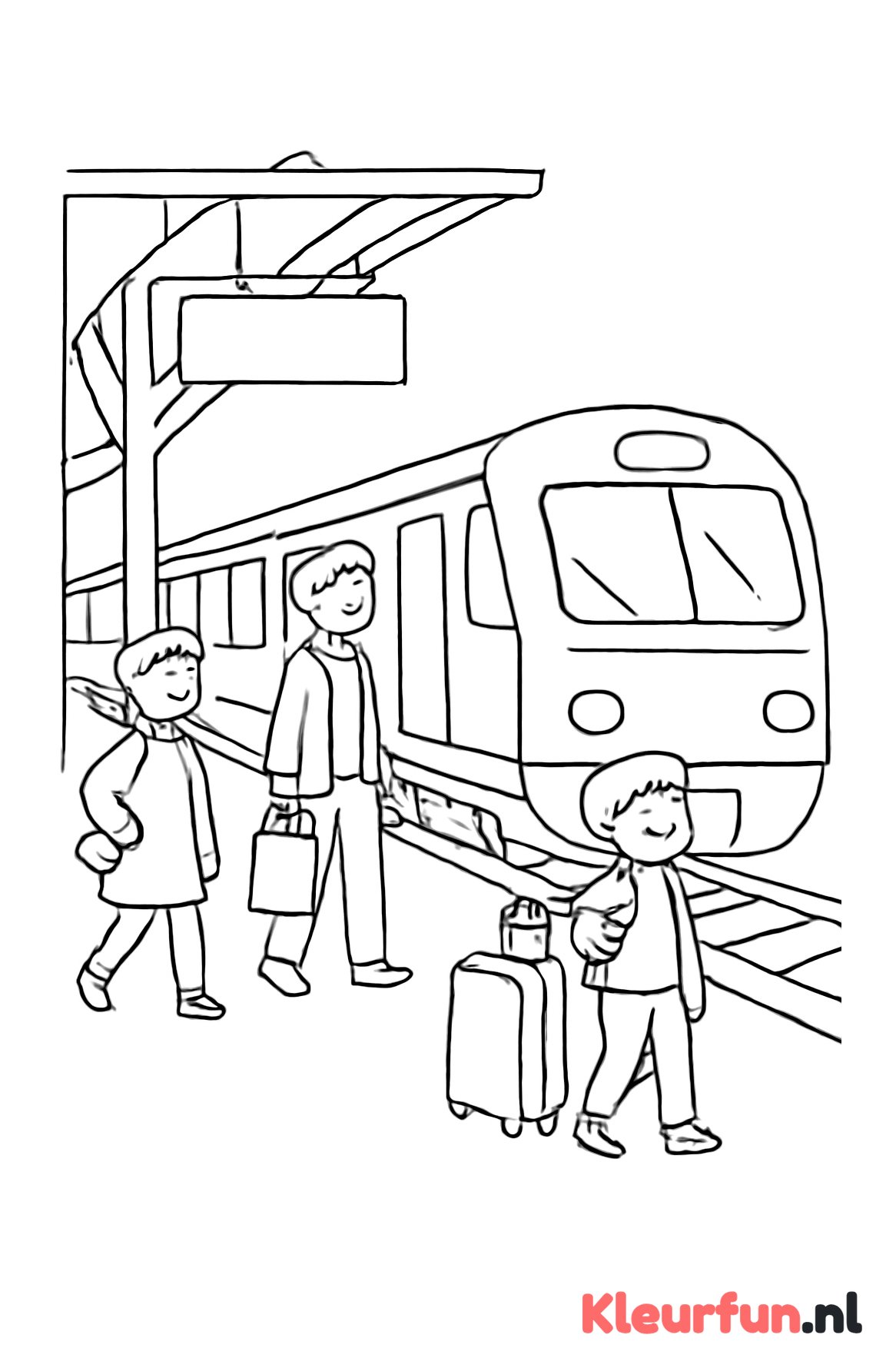 Trein in station
