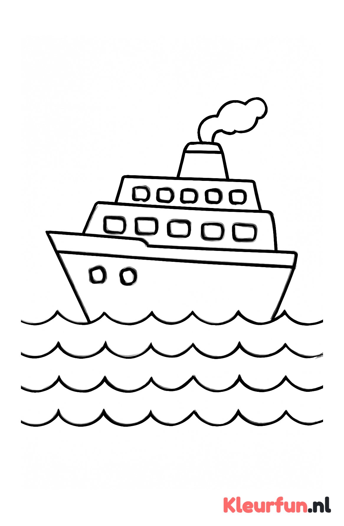 Veerboot op het water