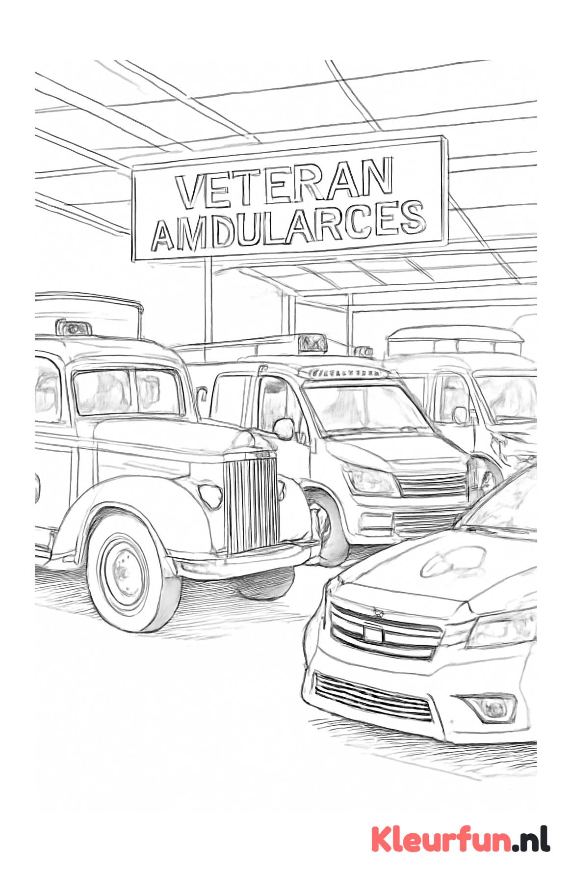 Veteran ambulanceshowroom