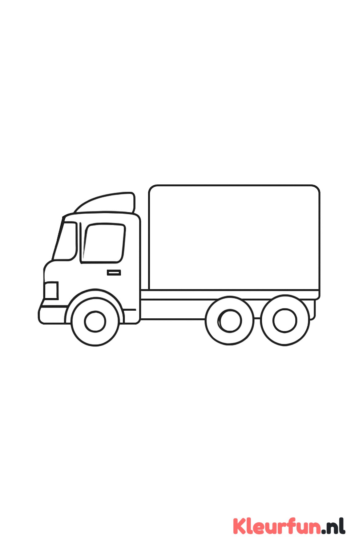 Vrachtwagen met aanhangwagen